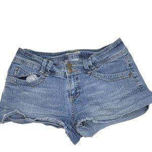 Wear It Declare It Juniors Shorts Size 9 Jean Shorts Blue Denim Stretch Bootie